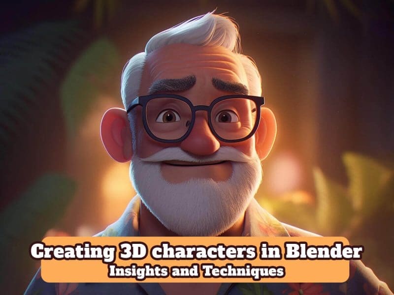 creating 3d characters